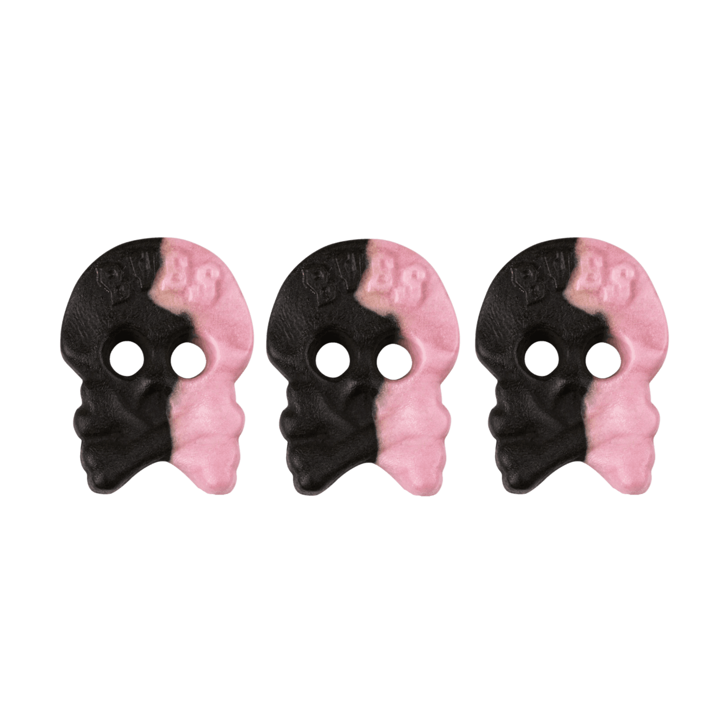 Bubs Raspberry Licorice Skull